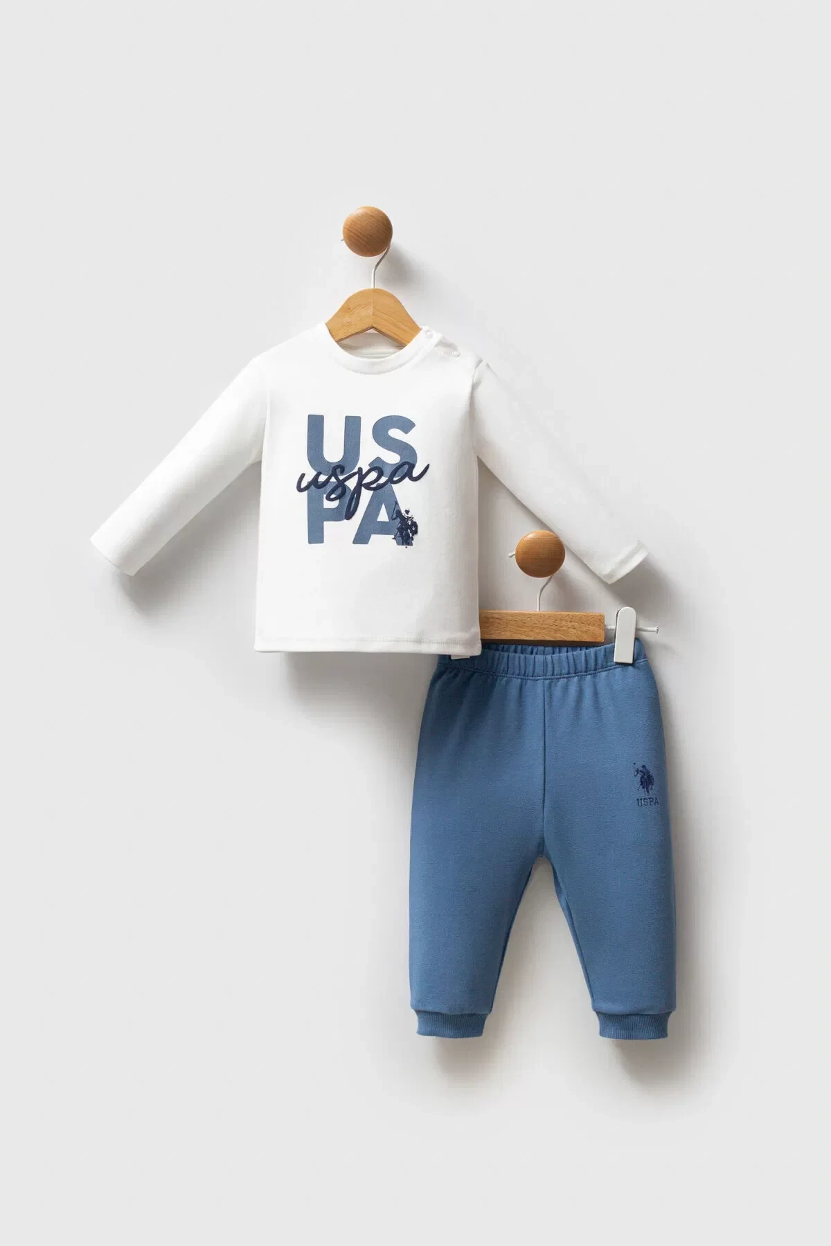 U.s. Polo Assn 3lü Takım Usb2558 Mavi
