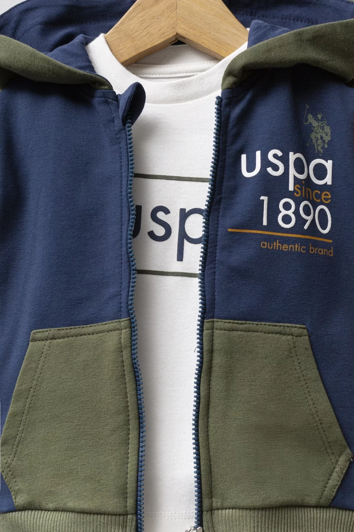 U.s. Polo Assn 3lü Takım Usb2574 İndigo Hardal
