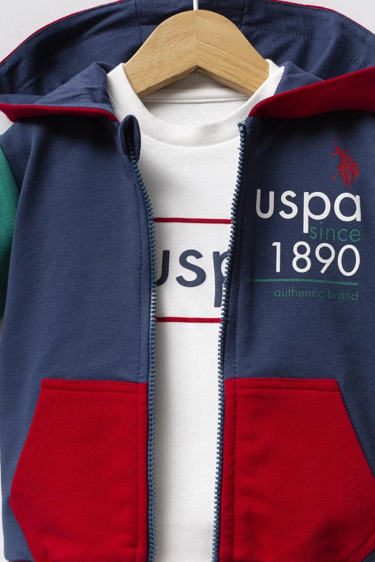 U.s. Polo Assn 3lü Takım Usb2574 İndigo Yeşil