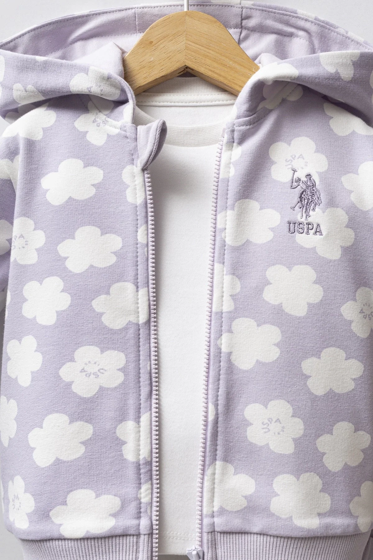 U.s. Polo Assn 3lü Takım Usb2771 Lila