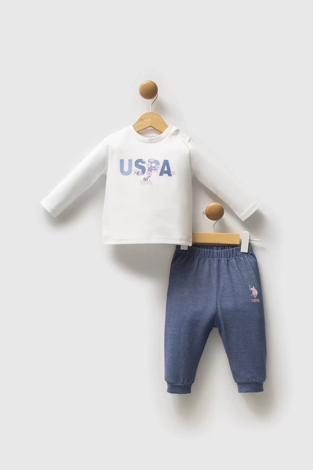 U.s. Polo Assn 3lü Takım Usb2778 Mavi