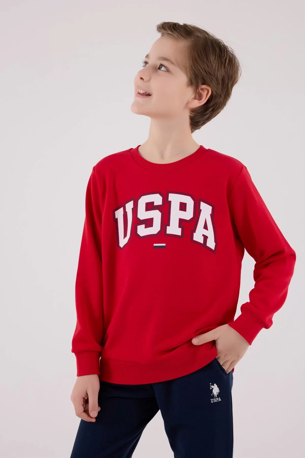 U.s. Polo Assn Eşofman Takımı Us2227-4 Kırmızı