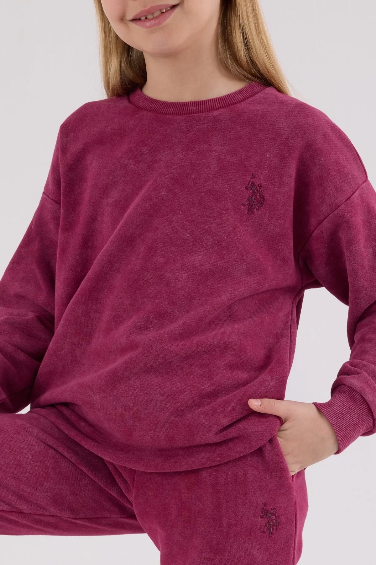 U.s. Polo Assn Eşofman Takımı Us2302-4 Fuşya