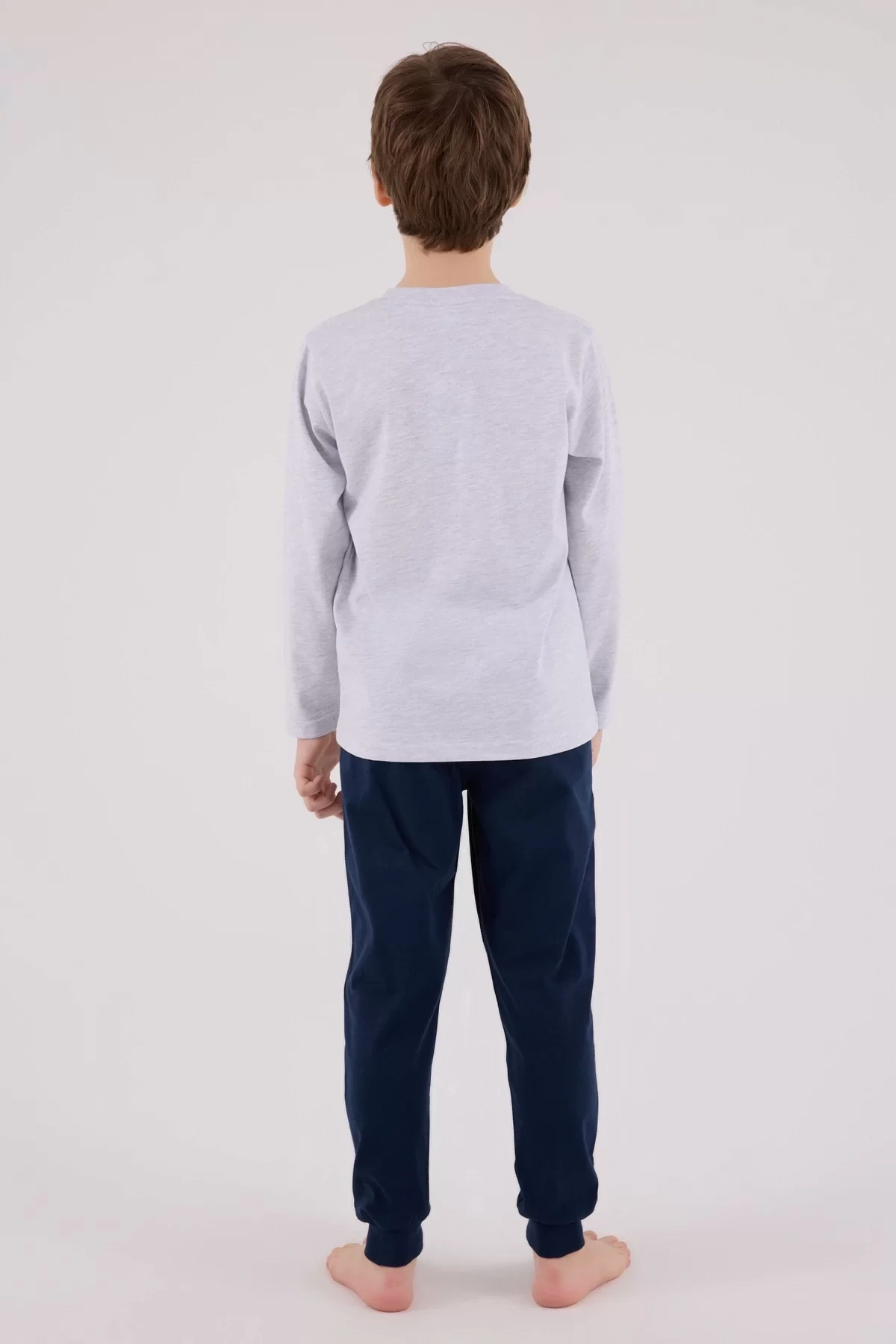U.s. Polo Assn  Uzun Kol Pijama Takım Us2206-4 Karmelanj