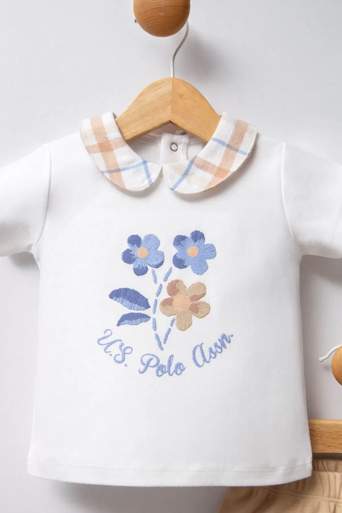 U.s Polo Bebek 2li Takım Usb2380 Beyaz