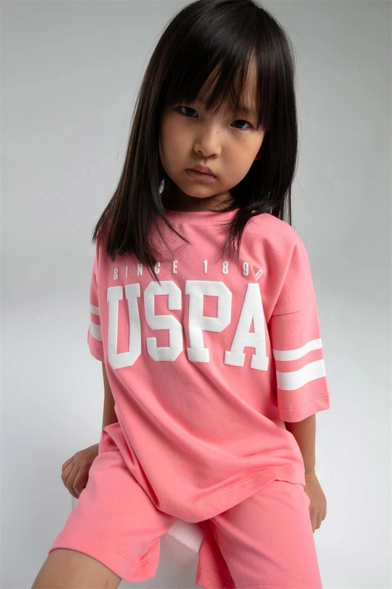 U.s Polo Bermuda Takım Us2091-4 Neon Pembe
