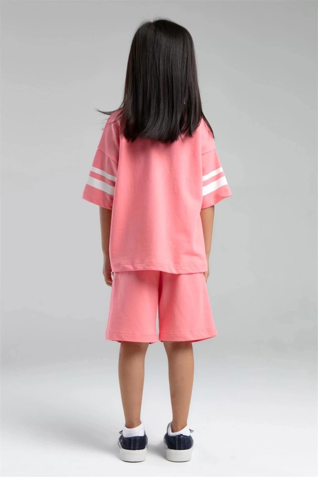 U.s Polo Bermuda Takım Us2091-4 Neon Pembe