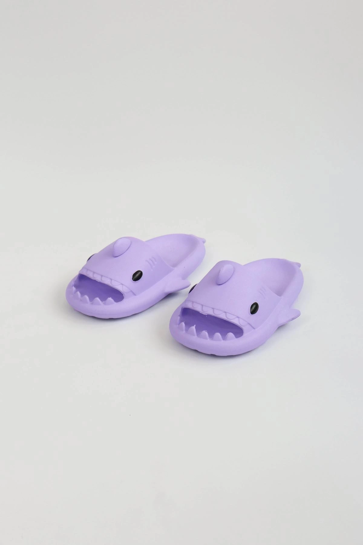 WG500 Köpekbalığı Mor Unisex Tam Ortopedik Terlik Shark Slides