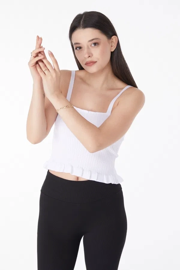 Yazlık triko crop