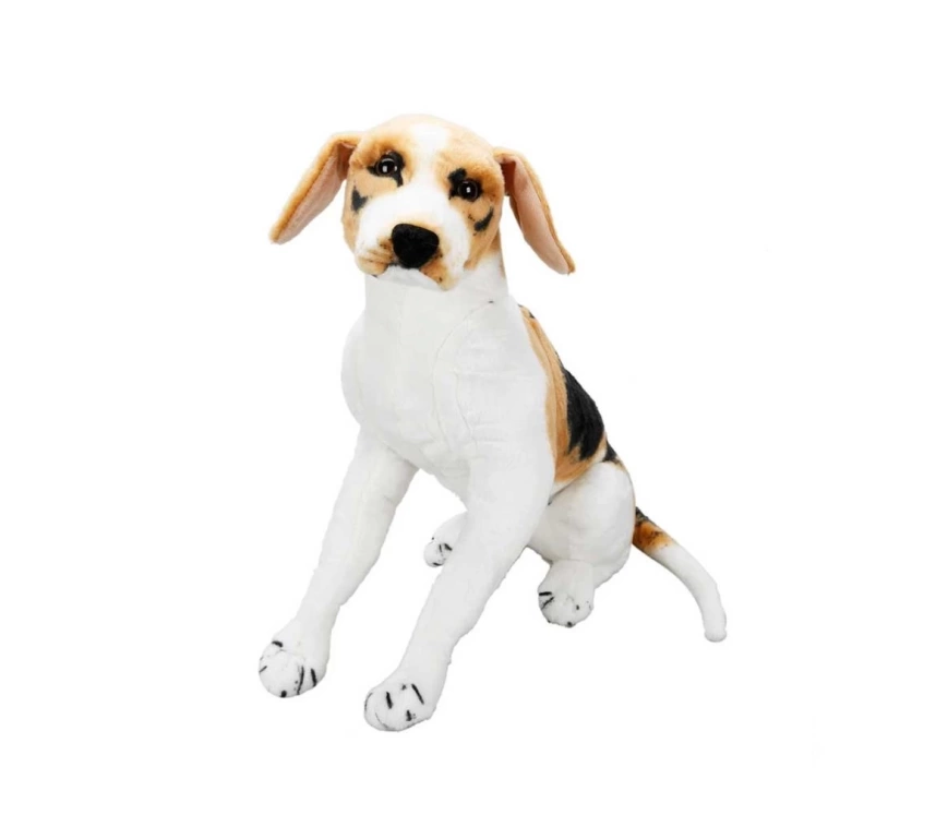 01409 Oturan Beagle Köpek Peluş 68 cm