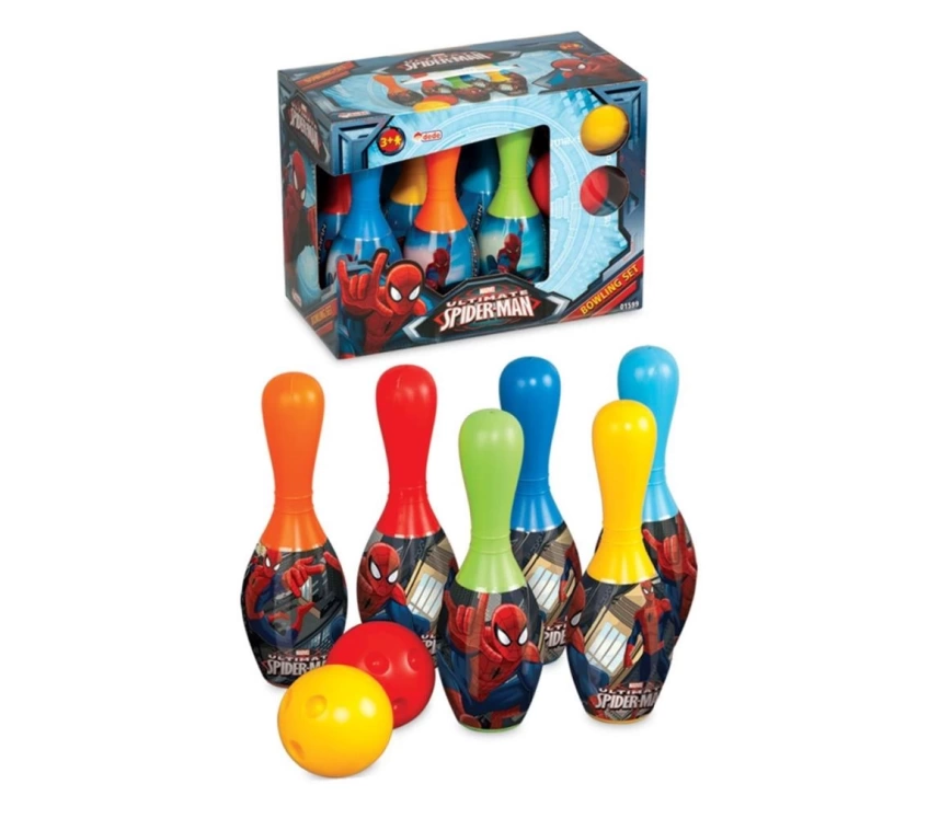 01599 Spiderman Bowling Seti -Fentoys
