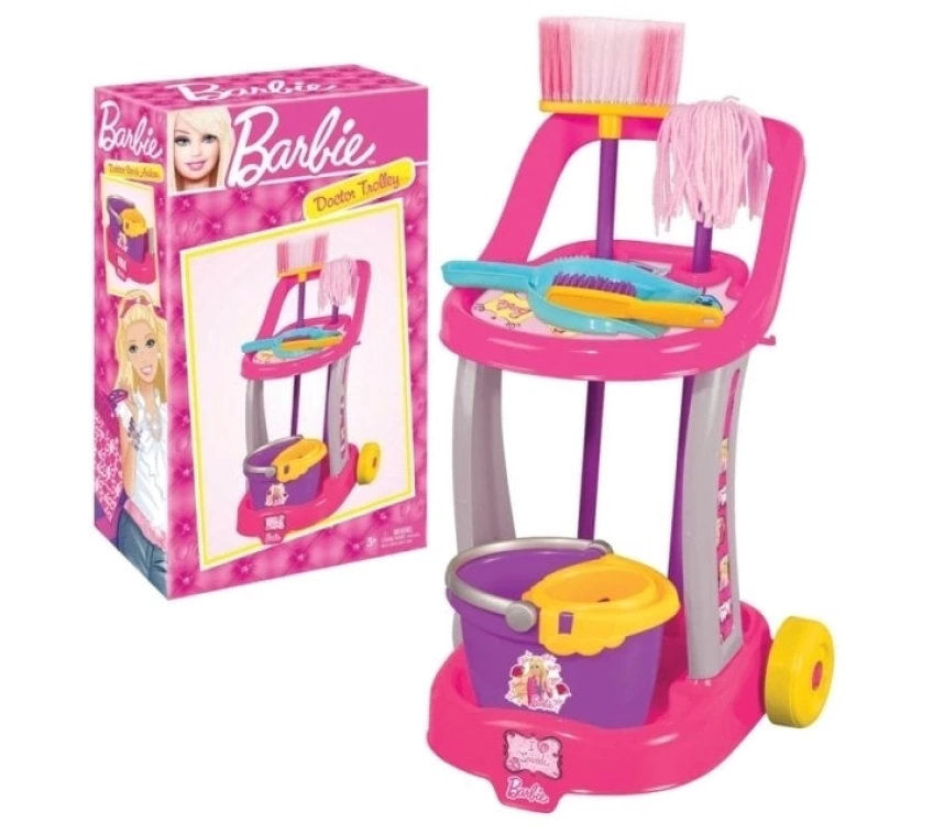 Nessiworld 01970 BARBİE TEMİZLİK ARABASI