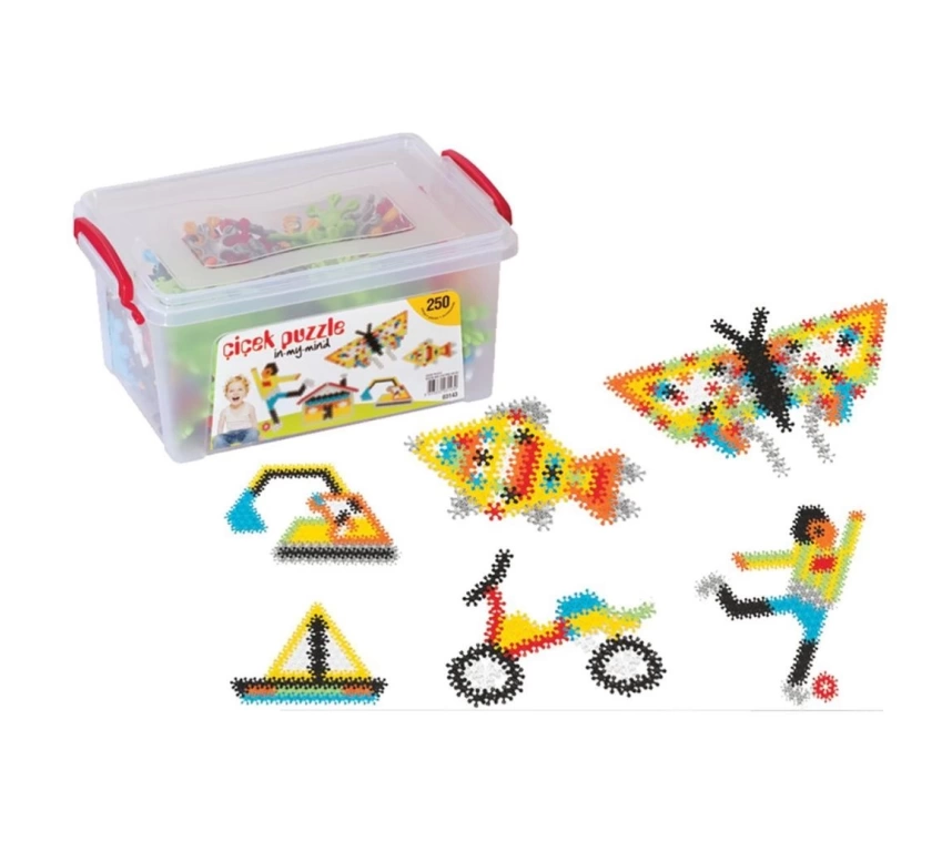 03143 ÇİÇEK PUZZLE KÜÇÜK BOX 250 PARÇA