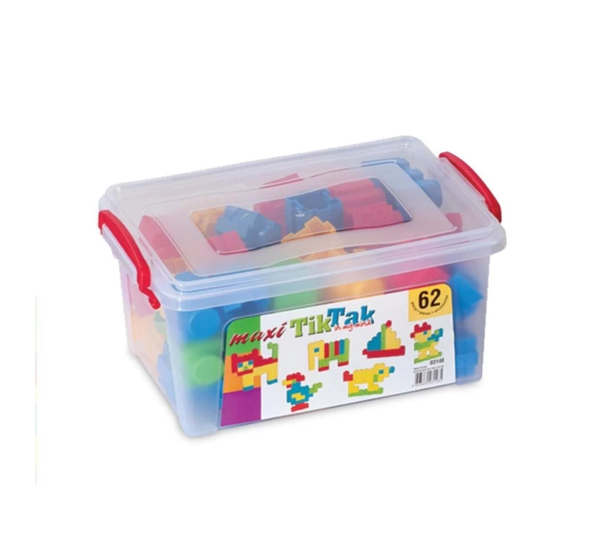03148 MAXI TİK TAK  KÜÇÜK BOX 62 PARÇA