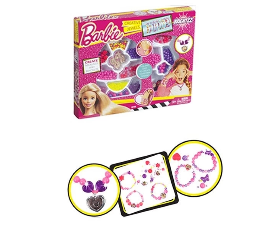 03182 BARBIE TAKI SETİ İKİLİ KUTU