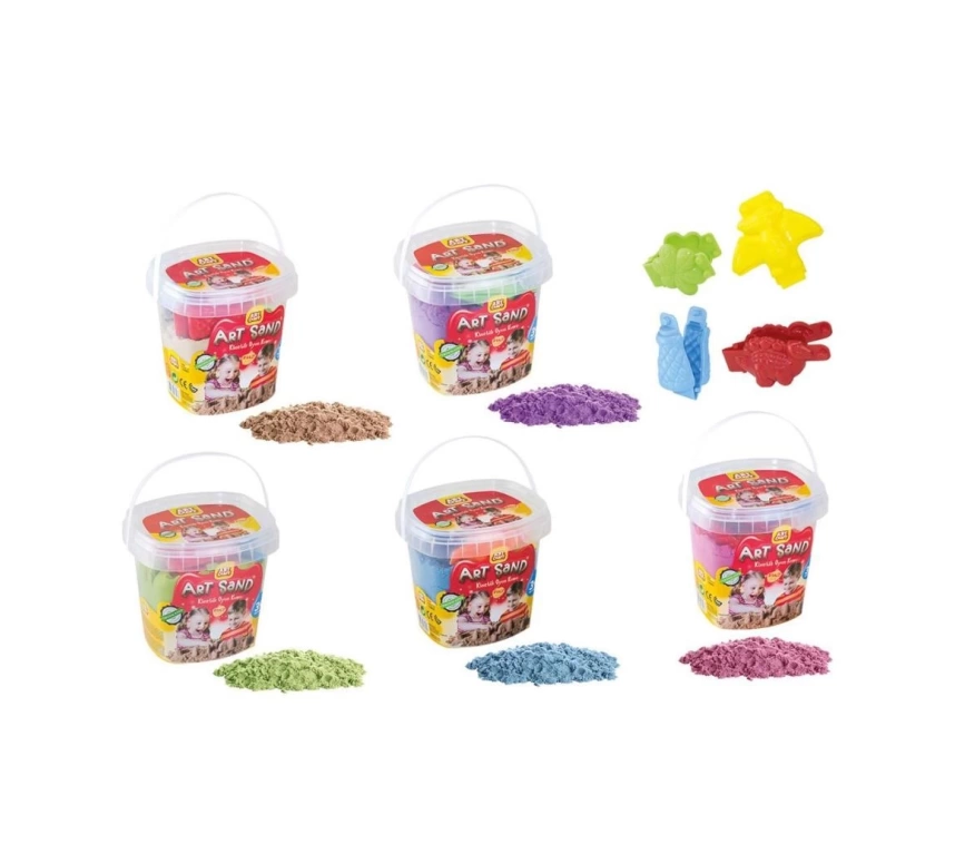 03398 1000 GR OYUN HAMURU KUM SETİ 5 RENK