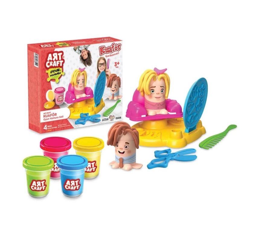 03458 KUAFÖR OYUN HAMUR SET