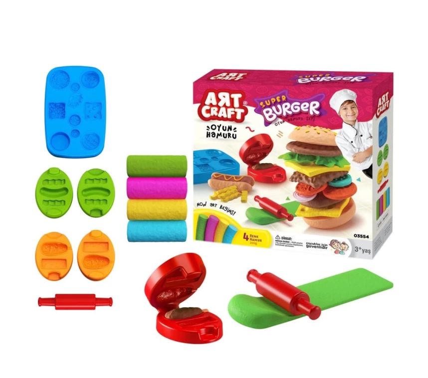 03554 HAMBURGER HAMUR SET 200GR