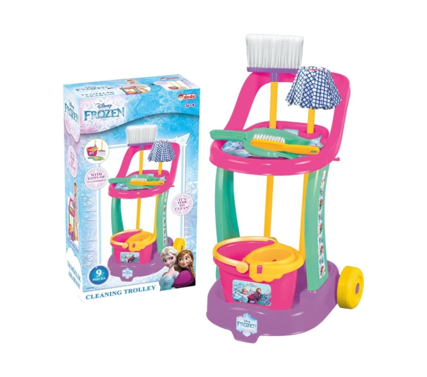 03596 FROZEN TEMİZLİK ARABASI