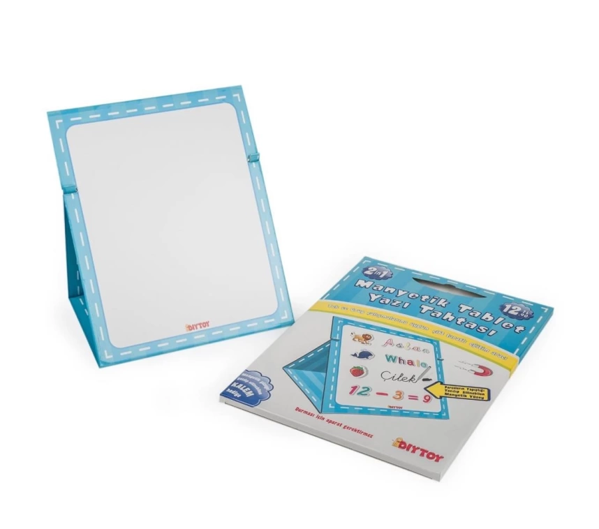 0585 MANYETİK TABLET YAZI TAHTASI MAVİ