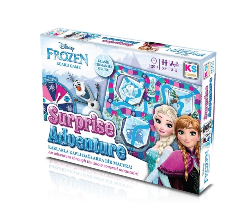 10903 KS, Frozen Surprise Adventure Kutu Oyunu +8 yaş