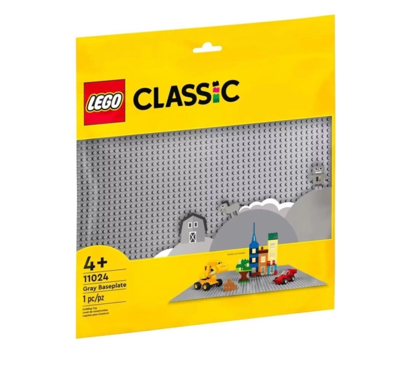 11024 LEGO® Classic Gri Taban 1 parça +4 yaş