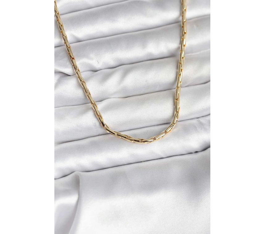 14K Gold Renk Kaplama Model CM Kadın Kolye