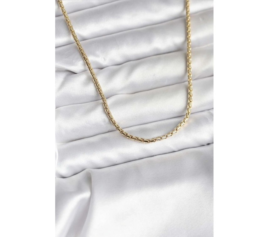 14K Gold Renk Kaplama Zincir Model CM Kadın Kolye