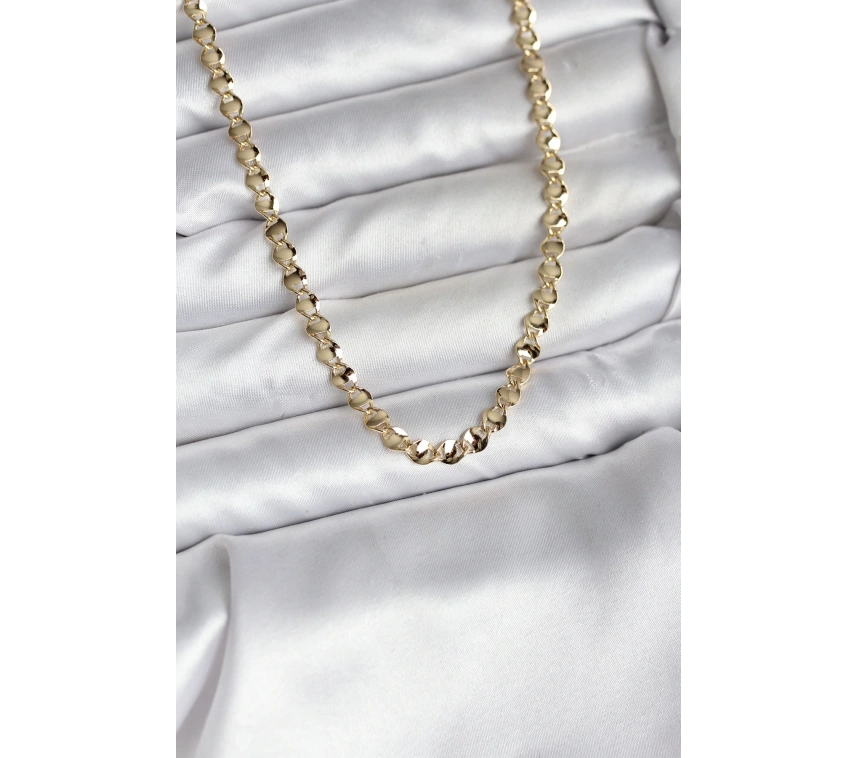 14K Gold Renk Kaplama Zincir Model CM Kadın Kolye