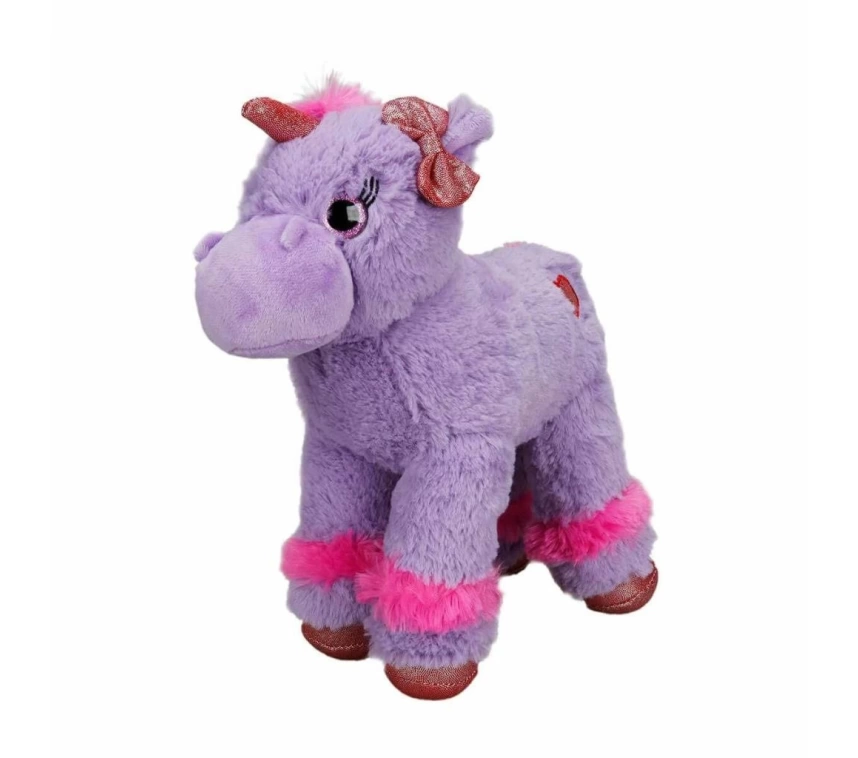 1511 Unicorn Renkli Peluş At 28 cm