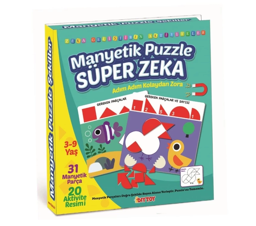 1536 MANYETİK PUZZLE SÜPER ZEKA