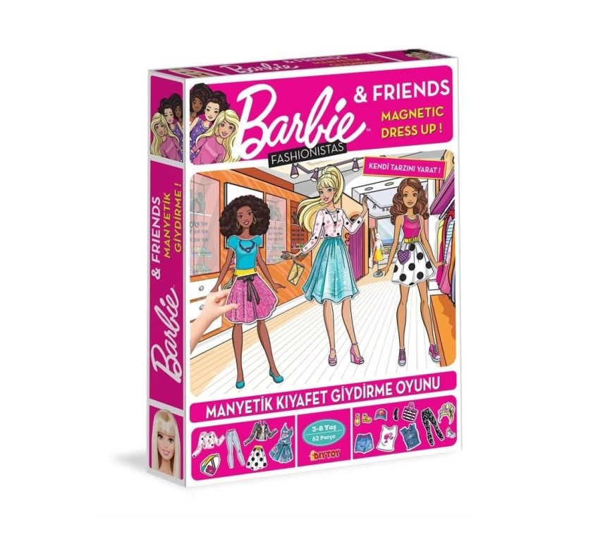 Nessiworld 1901 Diytoy, Barbie Fashionistas Kıyafet Giydirme