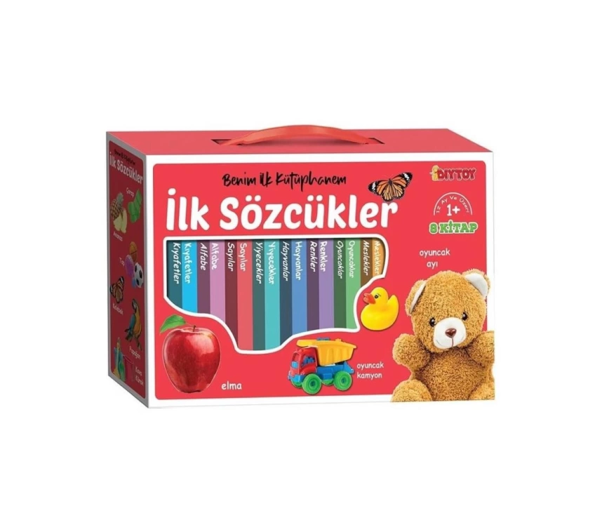 2090 Dıytoy, İlk Kütüphanem-İlk Sözcükler 8Li Mini Kitap Seti