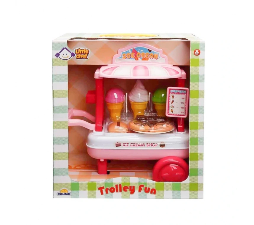 2573 Little Chef Dondurma Arabası Oyun Seti -