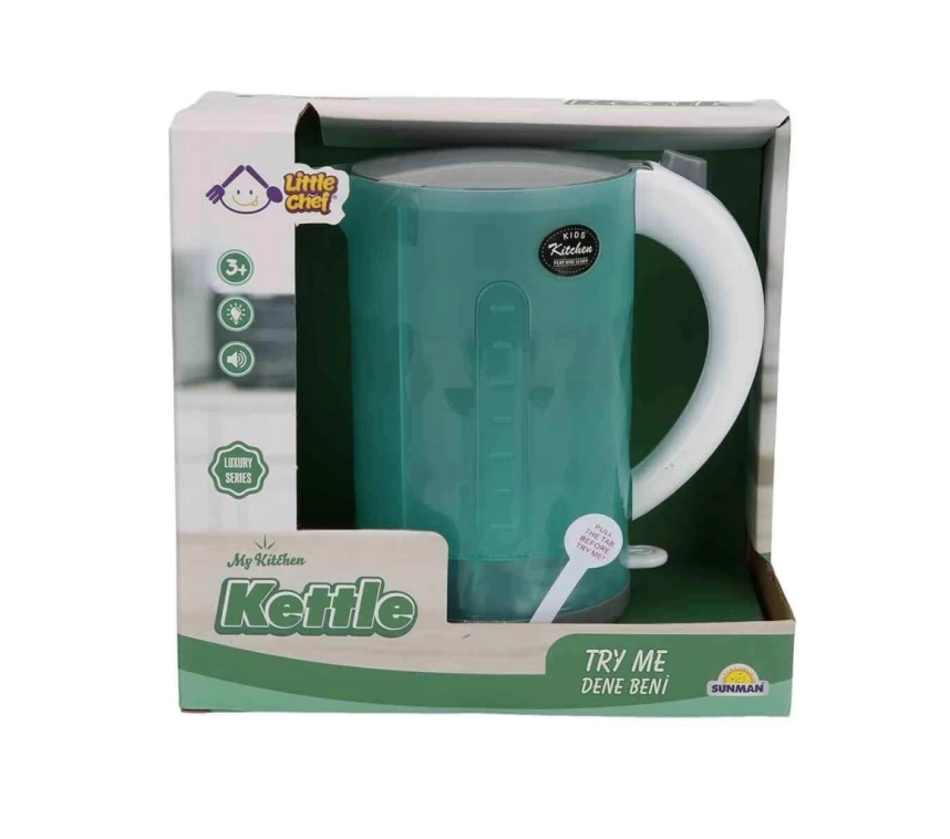 3013 Ev Aleti Oyuncak Kettle Sesli ve Işıklı - Sunman