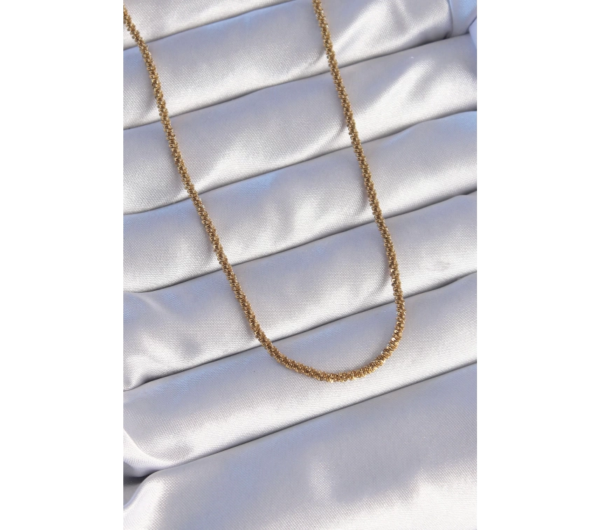 316L Çelik Gold Renk Kolye