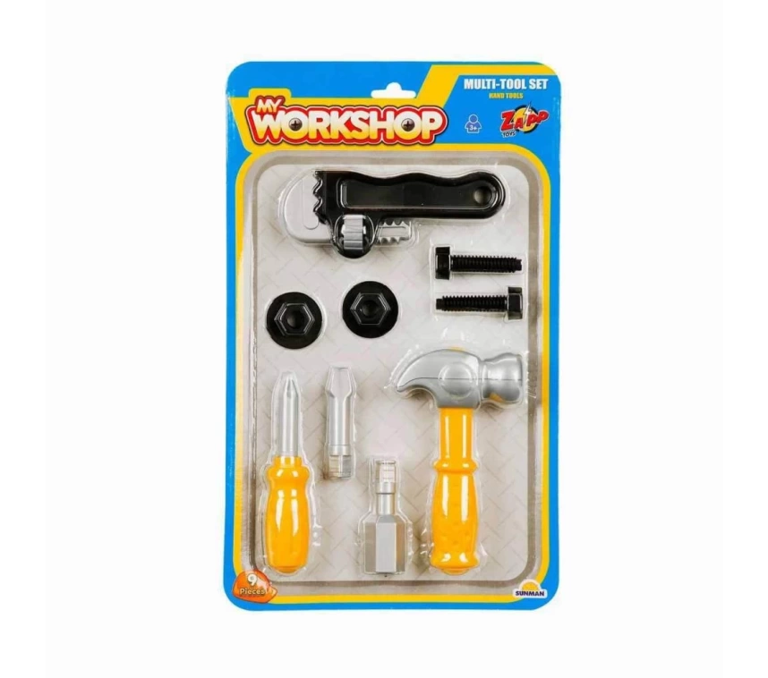 3719 Zapp Toys My Workshop Tamir Seti 9 Parça -Sunman