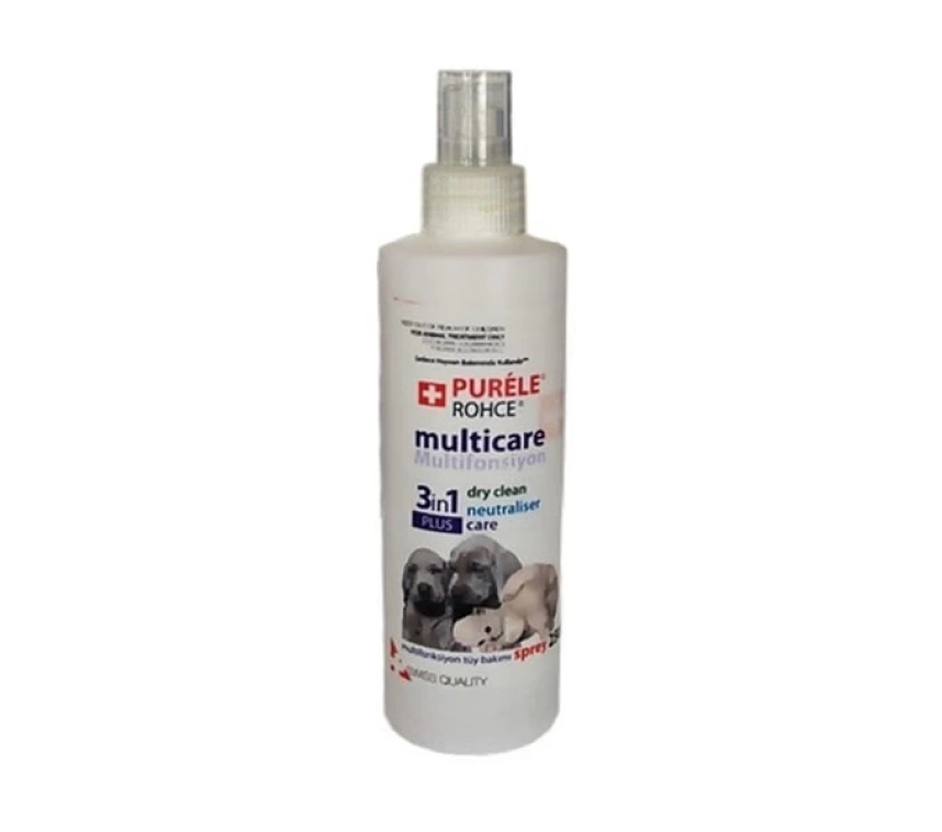 3IN1 Multifonksiyon Care Kedi Köpek Tüy Bakımı Spreyi 250 ml