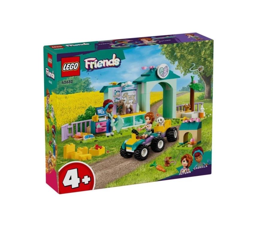 42632 LEGO® Friends Çiftlik Hayvanı Veteriner Kliniği 161 parça +4 yaş