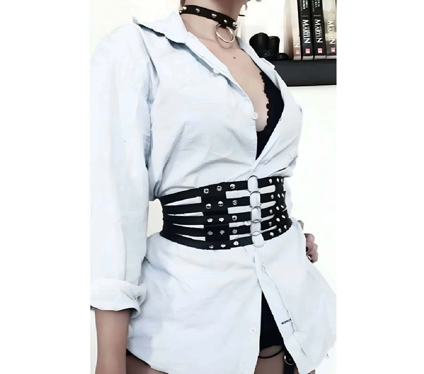 5 Sıralı Şık Deri Kemer - Brf492