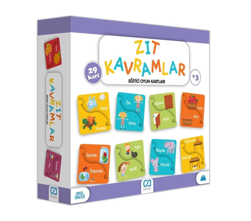 5045 Eğitici Zıt Kavramlar -CA Games