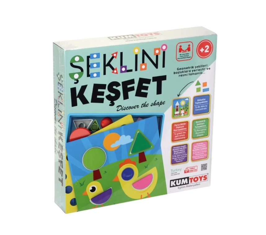 5306 KumToys, Şeklini Keşfet / +2 yaş