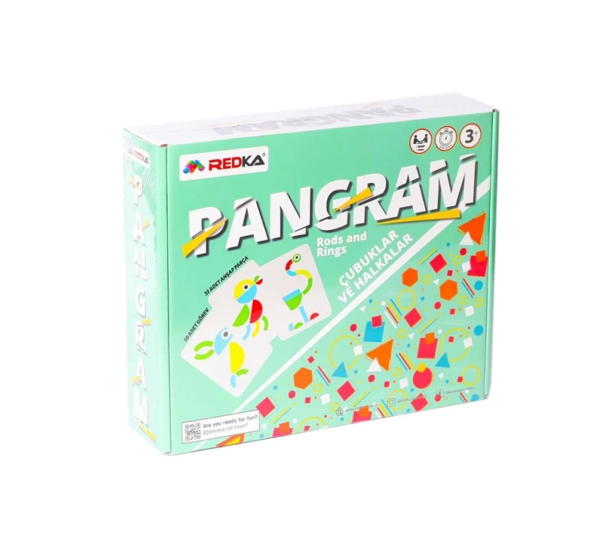 5646 Pangram Çubuklar ve Halkalar -Redka