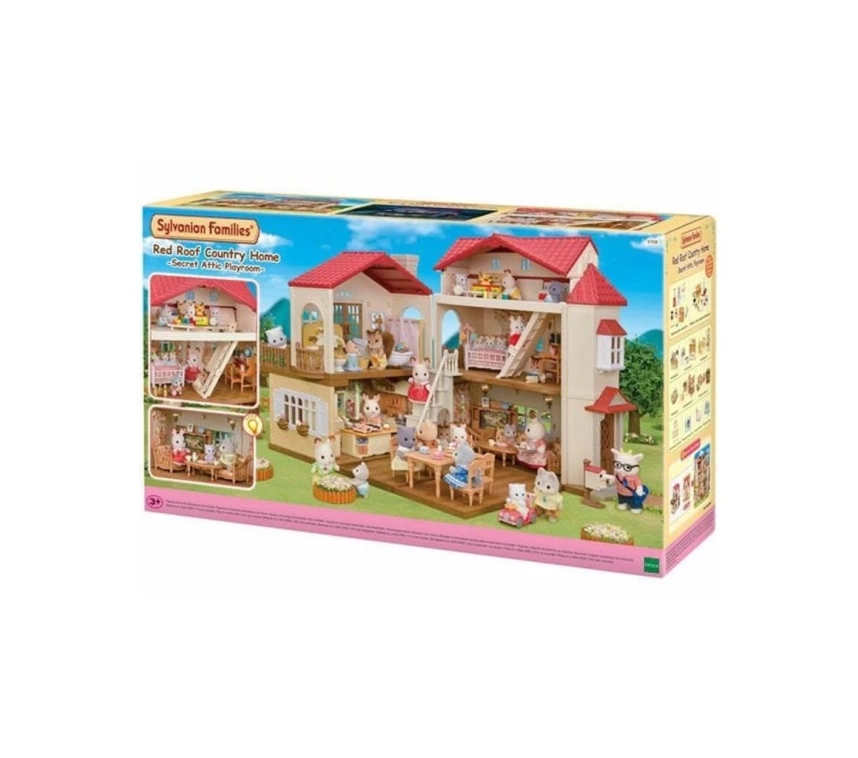 5708 Sylvanian Families Işıklı Şehir Evi ( Gizli Oyun Odalı) +3 yaş