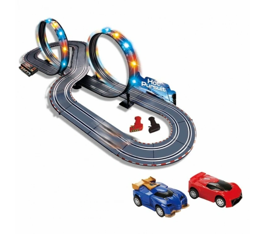 5971 SUN-YFN-YARIŞ SET 1 43 SLOT RACING IŞIKLI +2ARB
