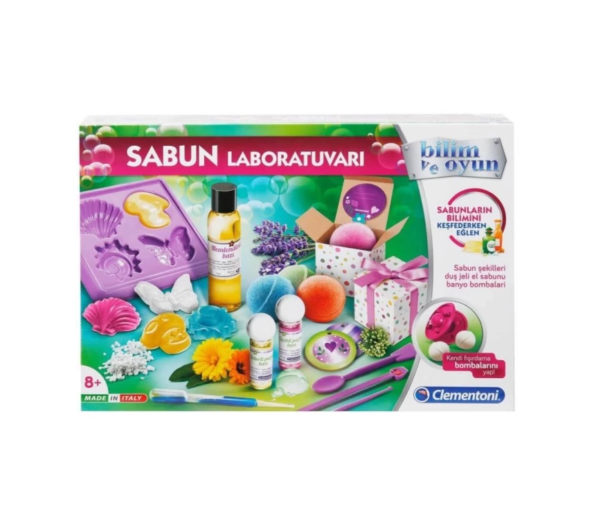 64433 Bilim ve Oyun - Sabun Laboratuvarı +8 yaş