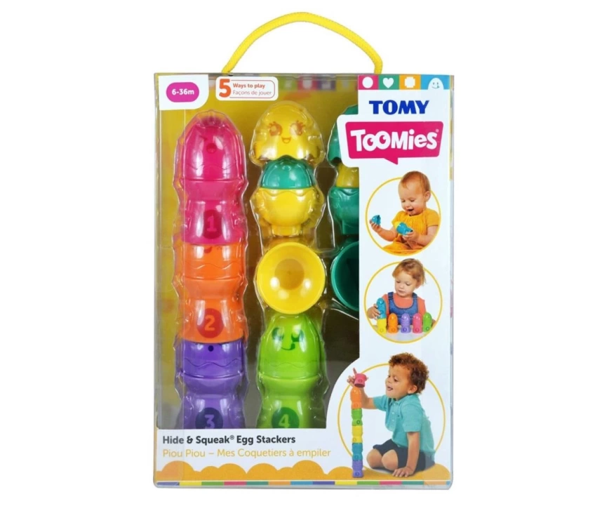 73083 Tomy - Saklambaçlı Yumurta Kule Seti 6-36 ay