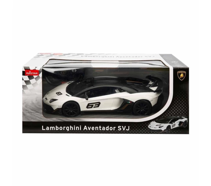 96010 Uzaktan Kumandalı Lamborghini Aventador SVJ Işıklı Araba 34 cm -Sunman