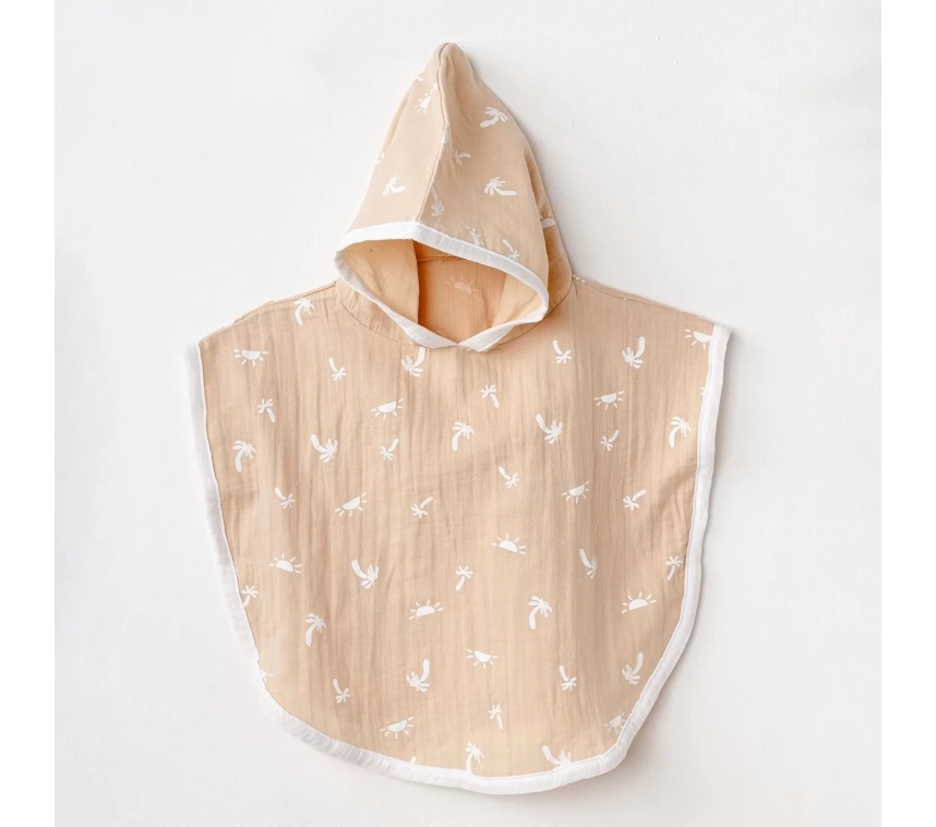 Andywawa Ac24511 Müslin Smil All Day Bebek Panço Beige