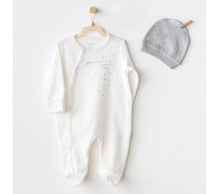 Andywawa Ac25705 Mommys Little Star Tulum Takım Ekru